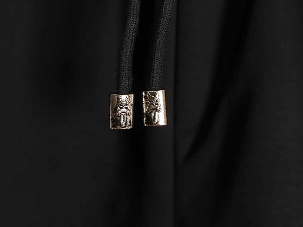 Chrome Hearts Embroidered White Label Sanskrit Shorts