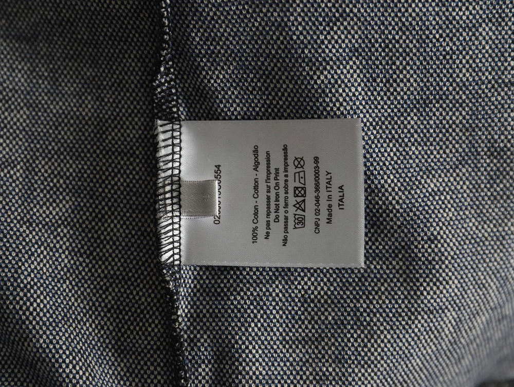 Dior monogram full print jacquard long sleeve shirt