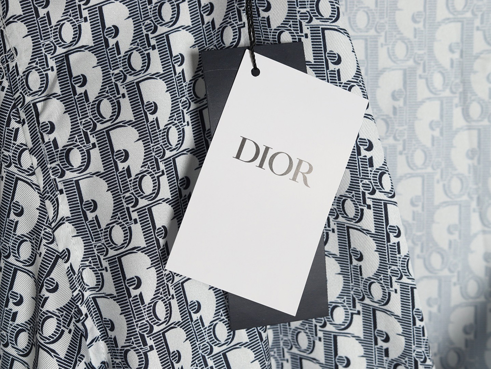 Dior monogram print shirt