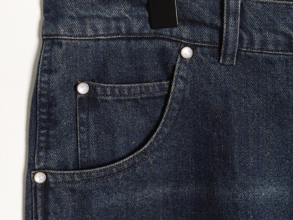 Louis Vuitton embossed monogram cargo jeans TSK1