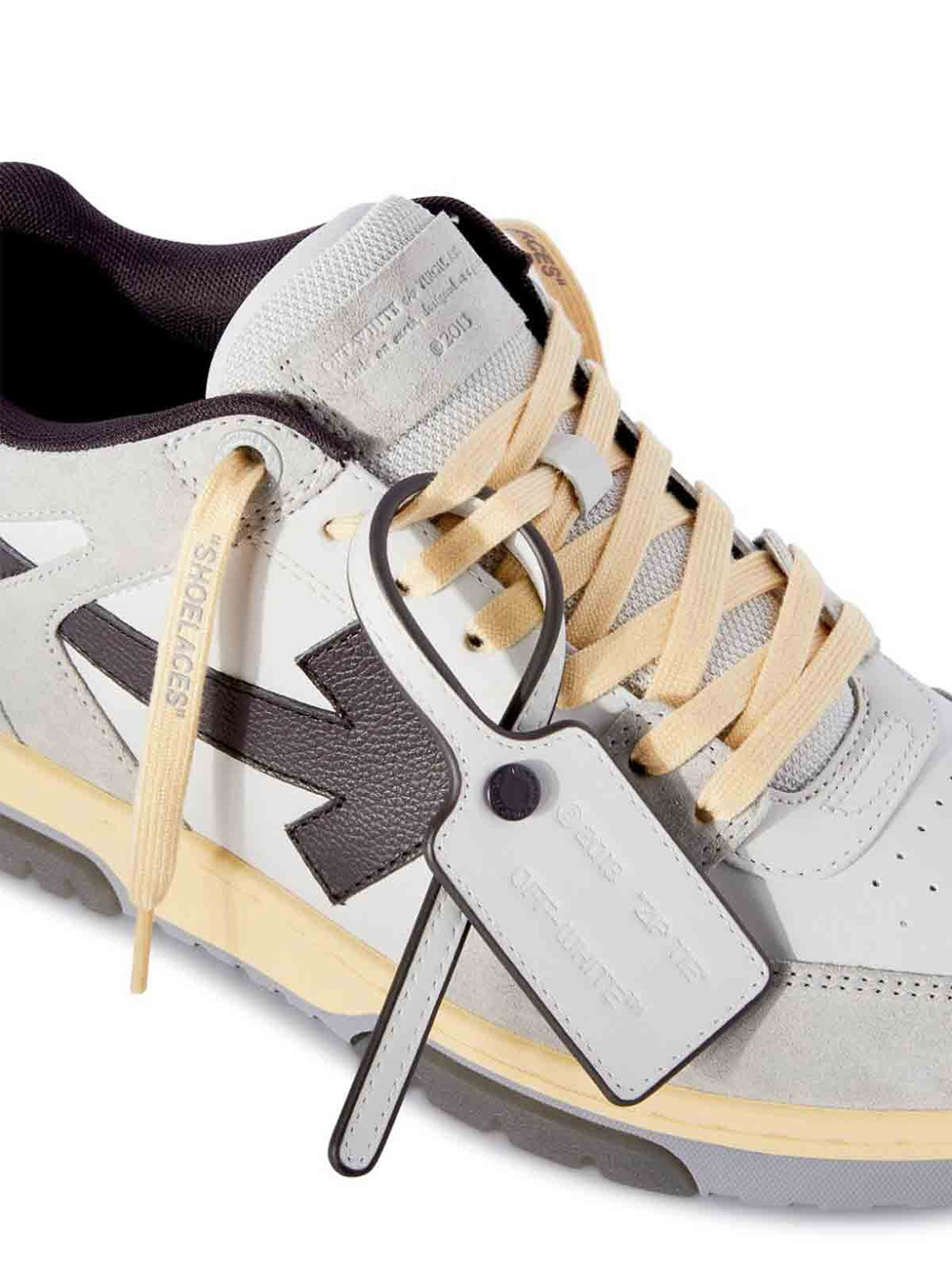 Off-White Out of Office Low 'Light Grey Anthracite'