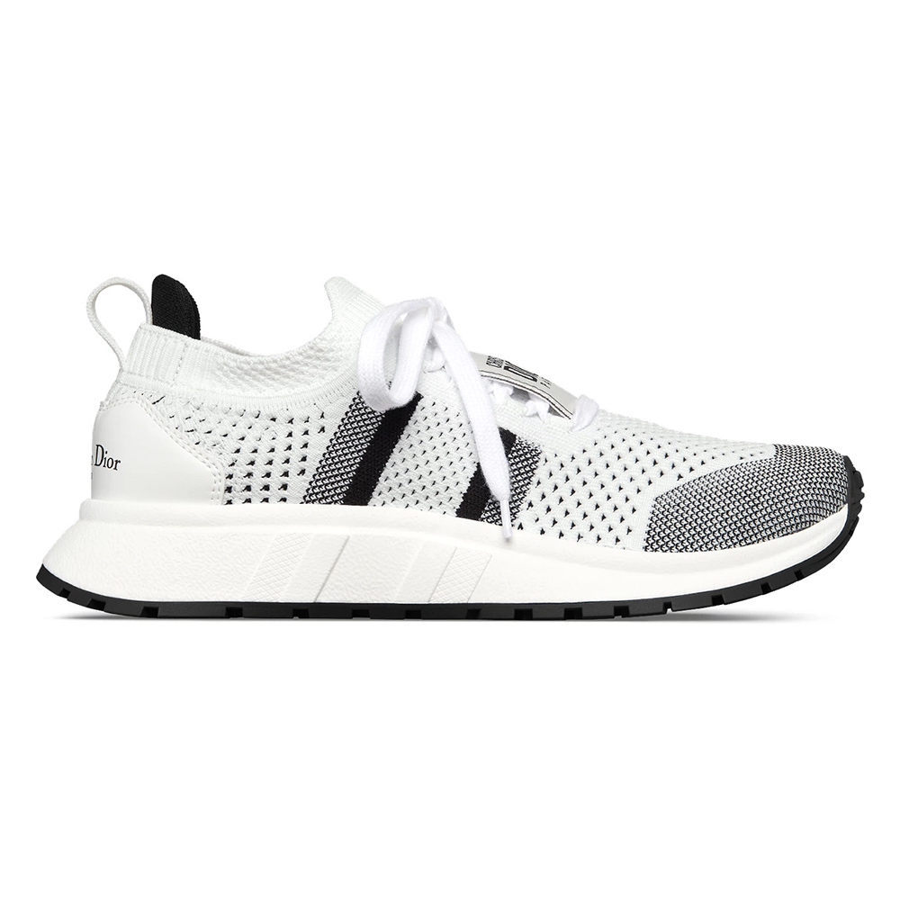 Run'n' Dior Sneaker “White Black”