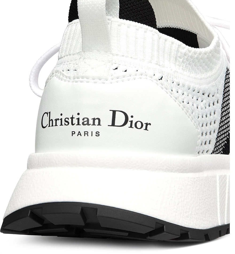 Run'n' Dior Sneaker “White Black”