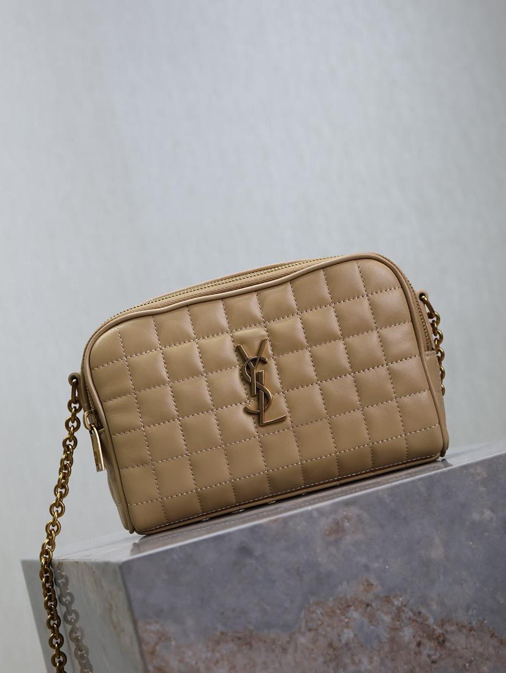 Saint Laurent Cassandre Matelassé Carré camera bag in lambskin 764809 19.5*14*4cm