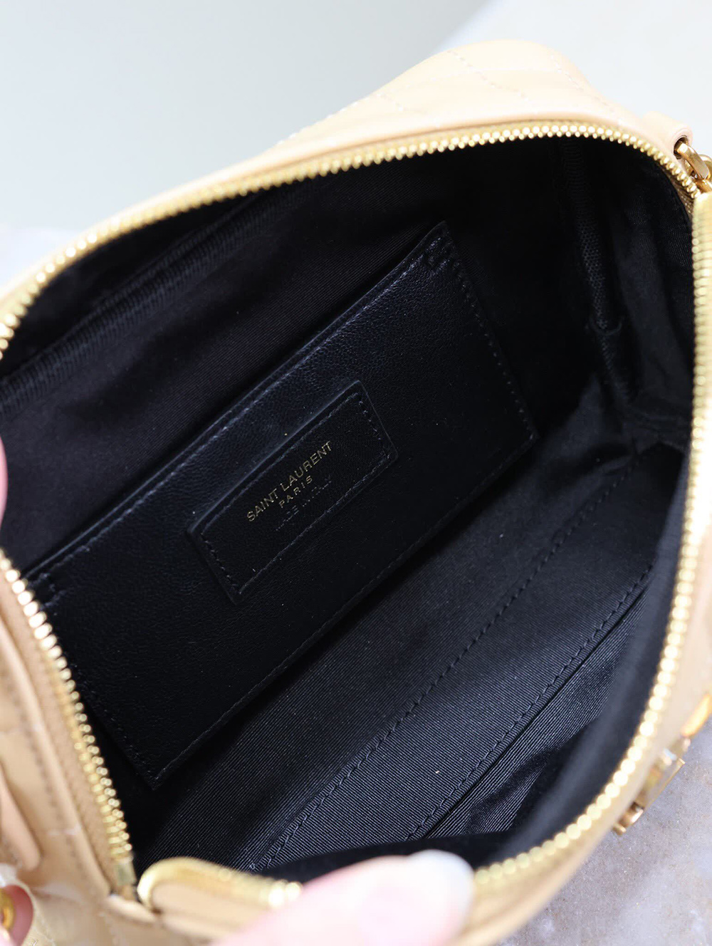 Saint Laurent Cassandre Matelassé Carré camera bag in lambskin 764809 19.5*14*4cm