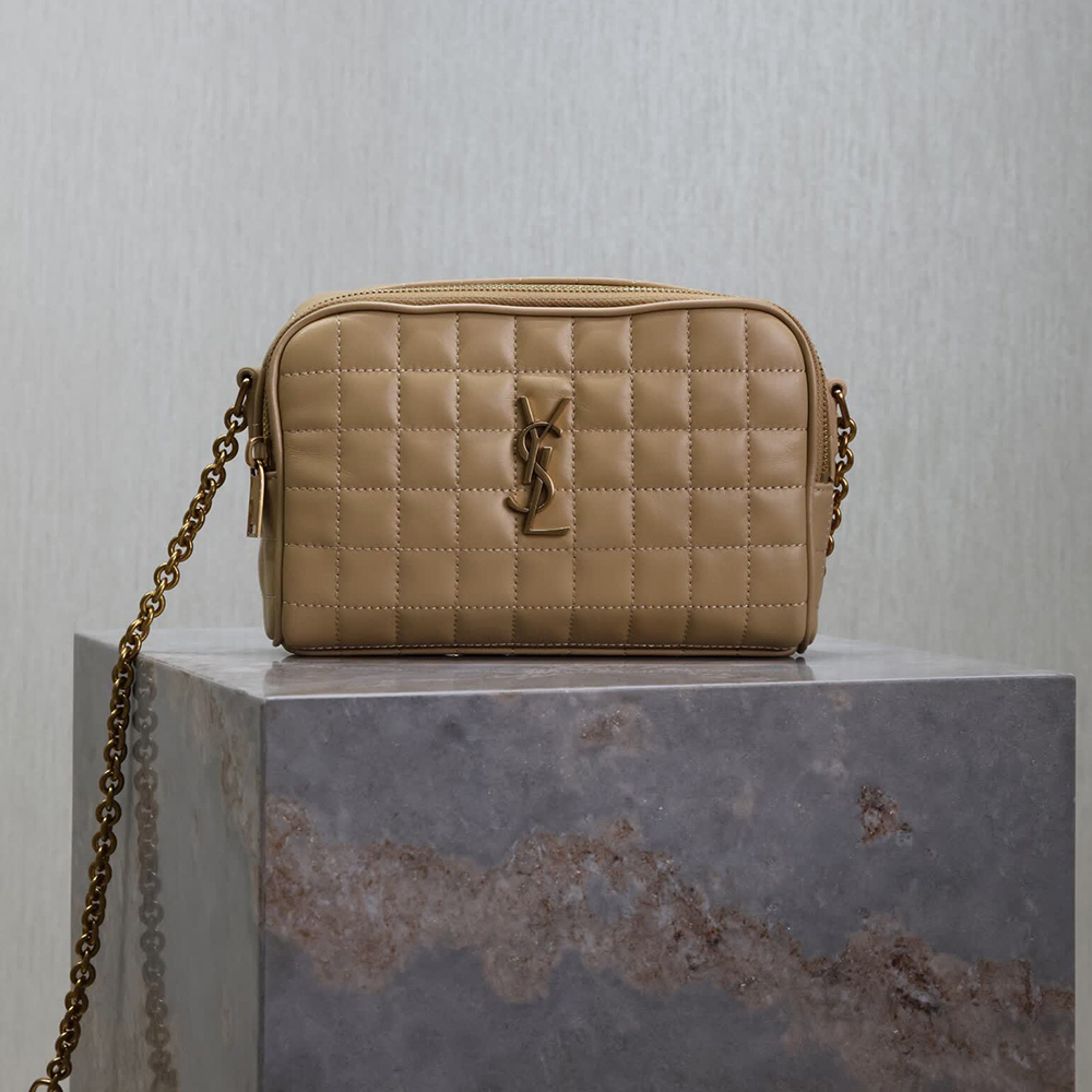 Saint Laurent Cassandre Matelassé Carré camera bag in lambskin 764809 19.5*14*4cm