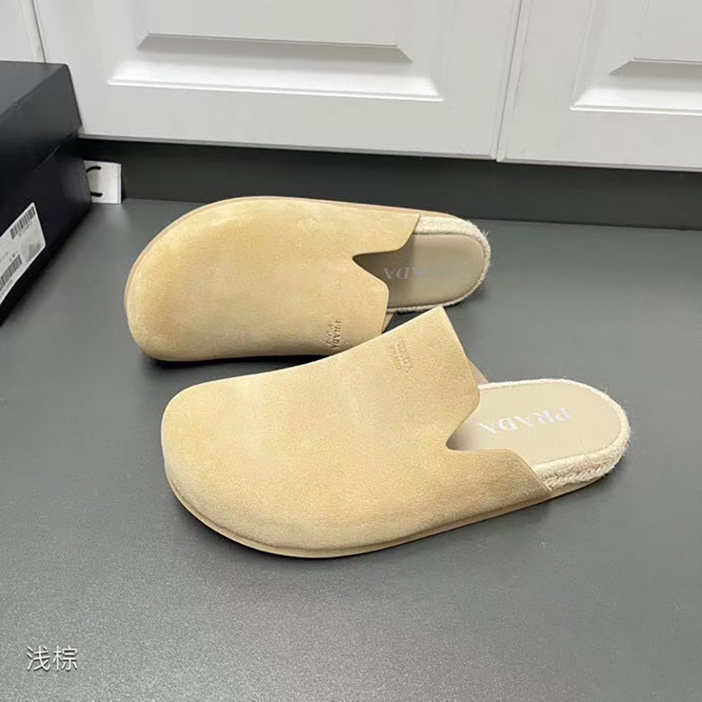 Prada Suede mules