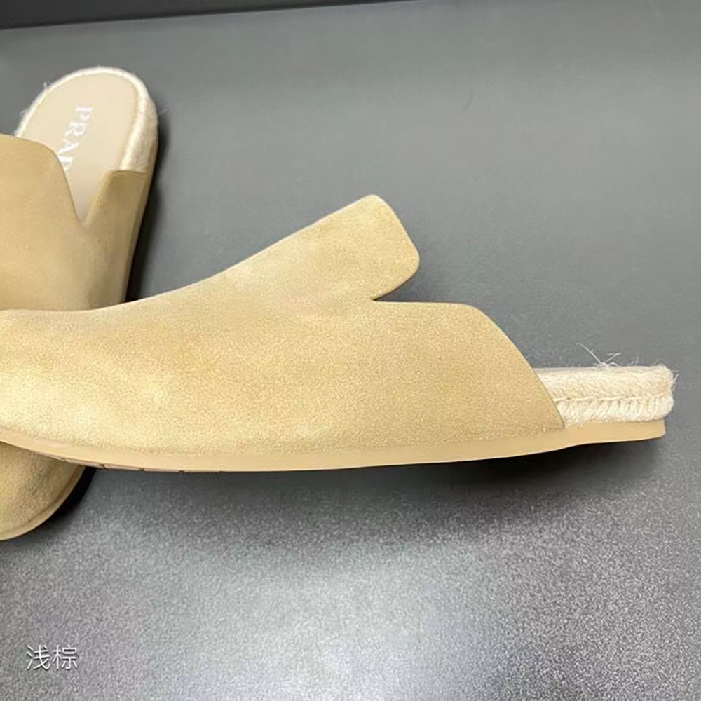 Prada Suede mules