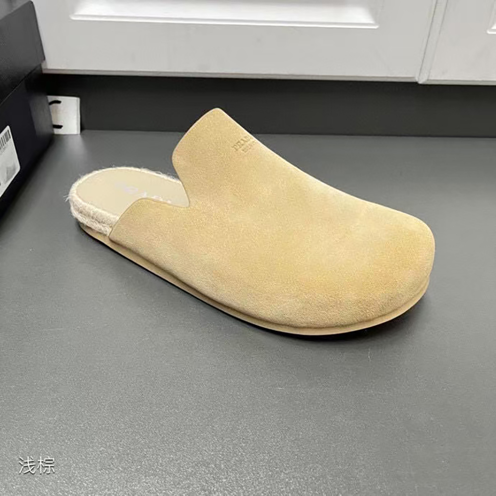 Prada Suede mules