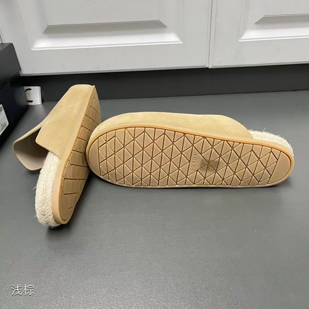 Prada Suede mules