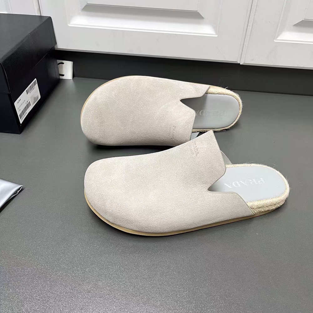 Prada Suede mules
