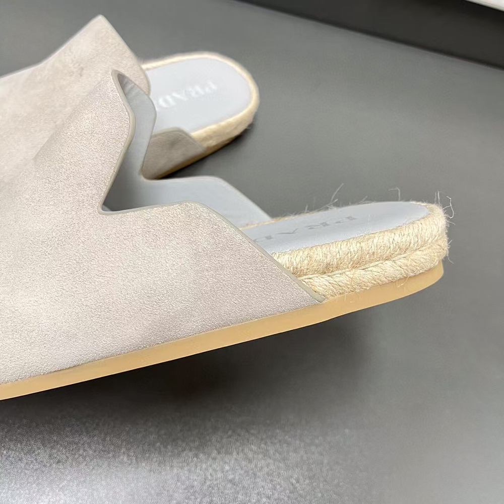 Prada Suede mules
