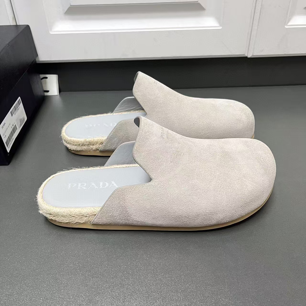 Prada Suede mules