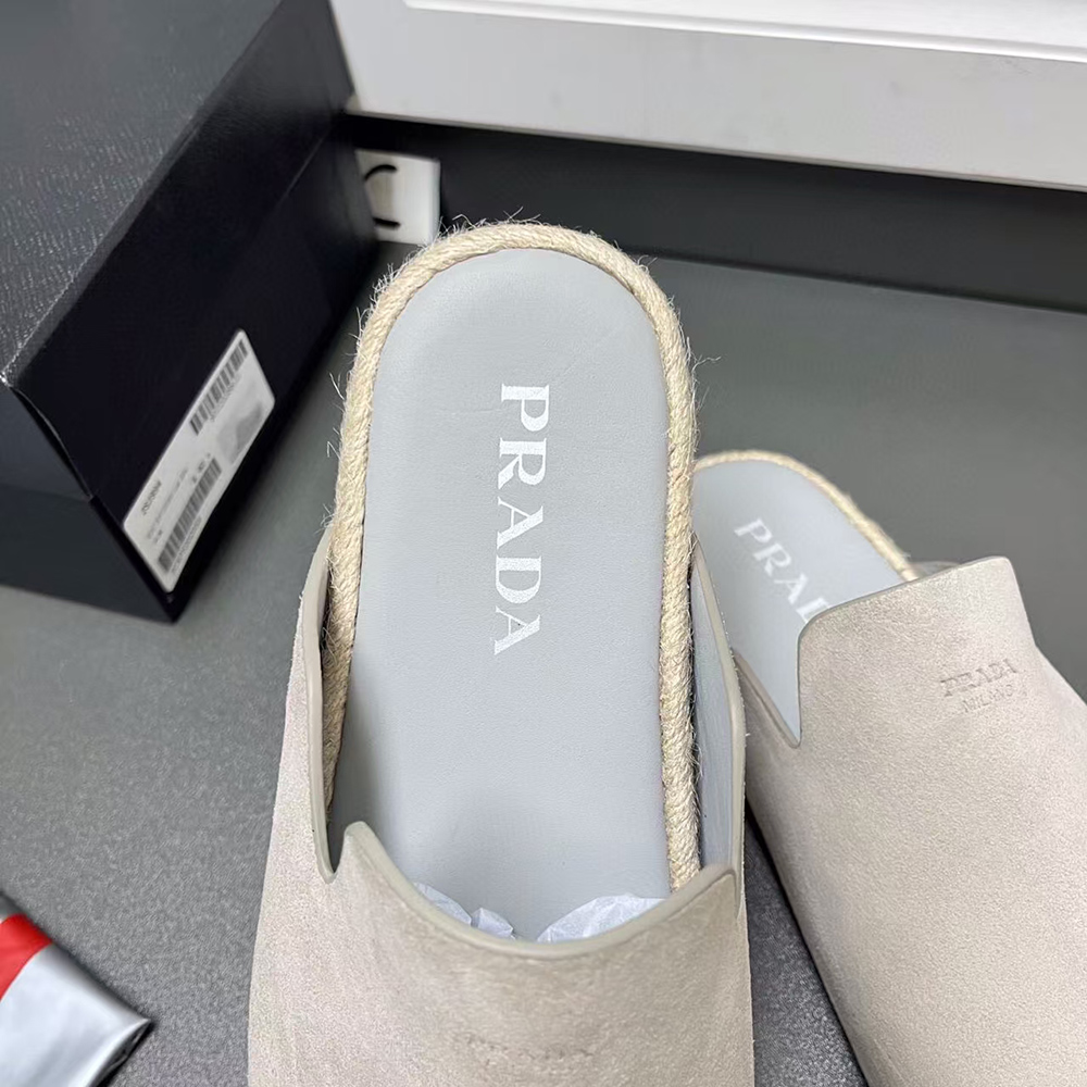 Prada Suede mules