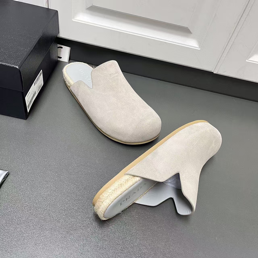 Prada Suede mules