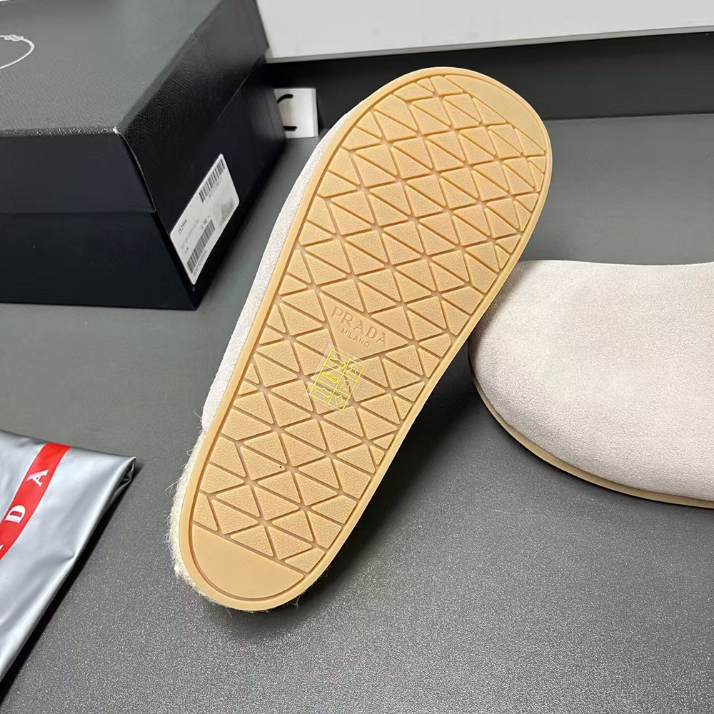 Prada Suede mules