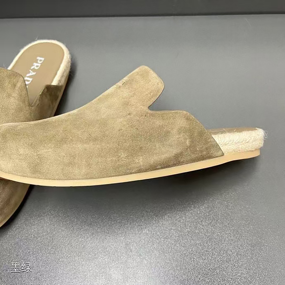 Prada Suede mules