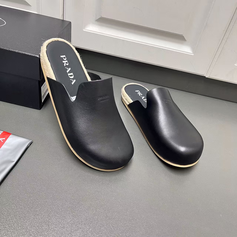 Prada Suede mules