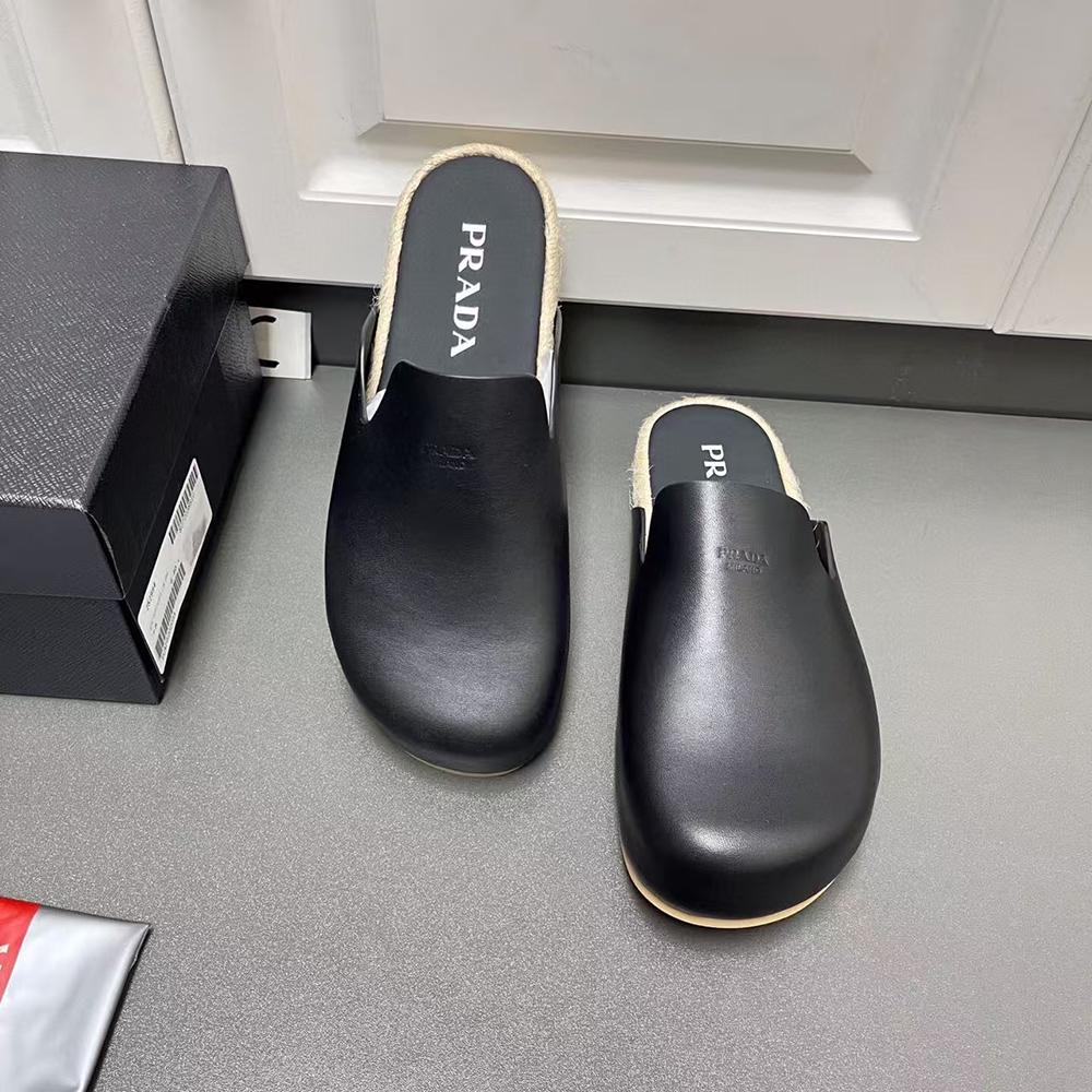 Prada Suede mules